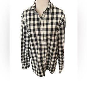 Threads 4 Thought men's long sleeve plaid shirt Size L